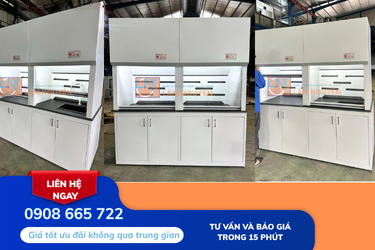 Thi Công Tủ Hút Khí Độc Nhà Máy Dược Phẩm Chuẩn GMP | Lâm Nguyễn