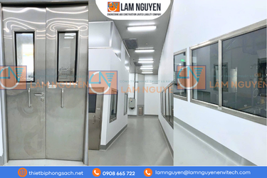 Thi Công Cửa Phòng Sạch Inox Bệnh Viện Đạt Chuẩn GMP Lâm Nguyễn