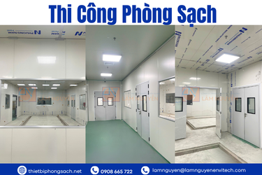 Bàn Giao Dự Án Thi Công Phòng Sạch Chuẩn ISO Tại KCN  –  Lâm Nguyễn