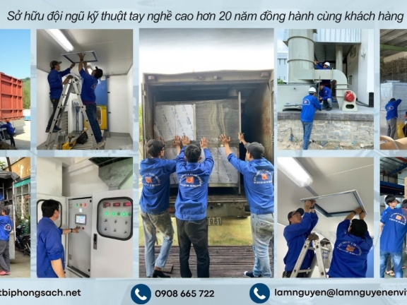 Đội Ngũ Kỹ Thuật Lâm Nguyễn: Tận Tâm Trên Từng Công Trình 