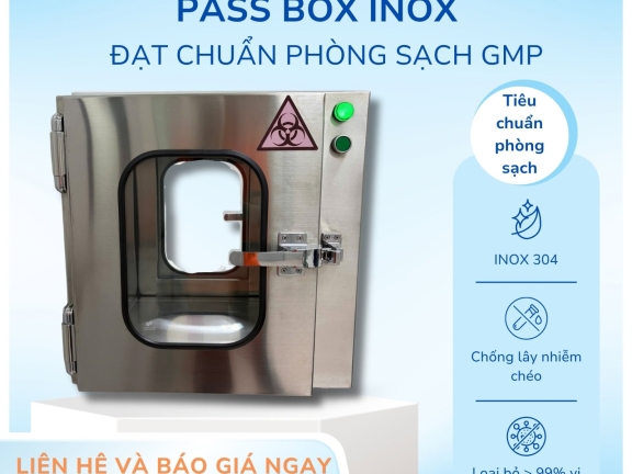 So Sánh Pass Box Inox Và Pass Box Sơn Tĩnh Điện: Lựa Chọn Nào Tối Ưu Cho Phòng Sạch?