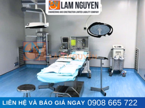 THI CÔNG PHÒNG MỔ TRỌN GÓI: ĐẢM BẢO TIÊU CHUẨN VÔ TRÙNG CAO - NGHIỆM THU ĐẠT CHUẨN Y TẾ