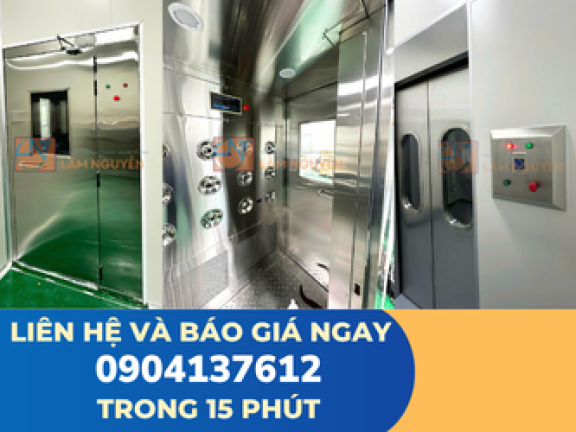 Công dụng của Air Shower trong phòng sạch – Giải pháp kiểm soát bụi và hạn chế nhiễm chéo