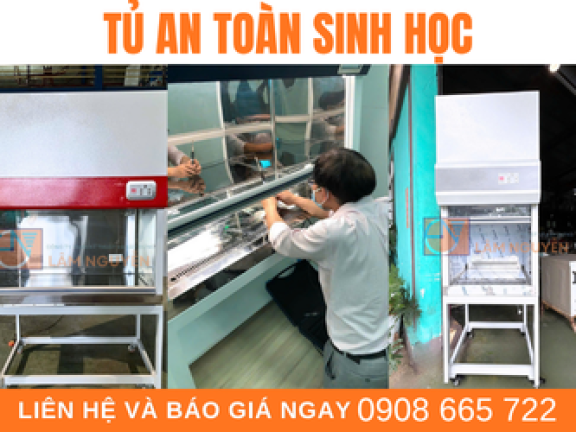 Tủ An Toàn Sinh Học Chuẩn Phòng Thí Nghiệm – Sản Xuất Theo Yêu Cầu, Tối Ưu Cho Mọi Phòng Thí Nghiệm
