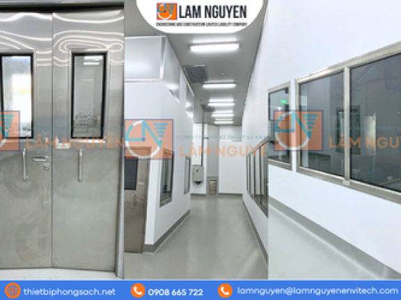 Thi Công Cửa Phòng Sạch Inox Bệnh Viện Đạt Chuẩn GMP Lâm Nguyễn
