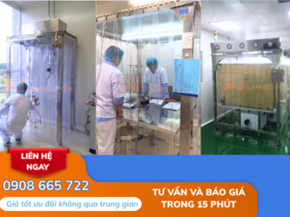 Tư Vấn, Thiết Kế Và Gia Công LAF Cân – Buồng Cân Nguyên Liệu Phòng Sạch Chuẩn GMP